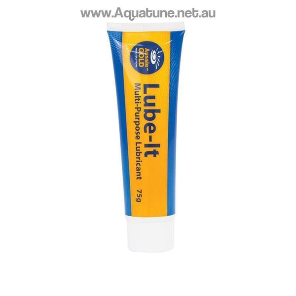 Silicon Lubricant: Aussie Gold Lube-It, 75g tube-Chemicals-Aquatune