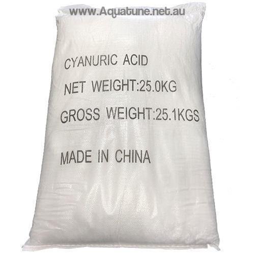 Sunblock Fast Dissolving Stabiliser - Cyanuric Acid-Chemicals-Aquatune
